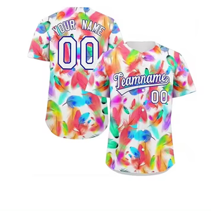 Ensemble de vêtements de sport OEM sur mesure, séchage rapide, respirant, antibactérien, maillot de baseball, tenue de softball tendance, doux et confortable - Product Image 3