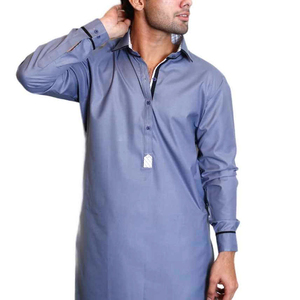 2023 haute qualité hommes Kurta Shalwar Collection pakistanais indien Eid Shalwar Kameez Salwar Kameez robe ensemble - Product Image 6