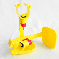 Abreuvoir automatique à tétine pour poulets, équipement d'élevage avicole et zootechnique, abreuvoir à tétine de type vis pour poulets de chair et pondeuses