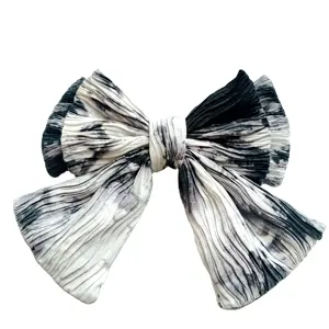 Haarspelden Haarspelden Lint Haarstrik Bobby Spelden Haar Scrunchies 6 Cm Alligator Clip Bloem Haarclips Metalen Haarclips