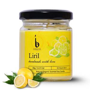 เทียนหอมถั่วเหลืองธรรมชาติทำมือ LIRIL สำหรับตกแต่งและบำบัดด้วยกลิ่นหอม ราคาดีที่สุด - Product Image 1