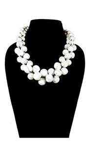 Collar de cuentas de resina de moda hermoso pulido de alta calidad hecho a mano último de lujo personalizado para mujeres de la India. - Product Image 2