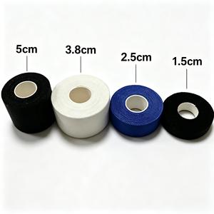Bande de maintien sportive 100 % coton, non élastique, rigide, respirante, à bord zigzag, pour <span class=keywords><strong>cheville</strong></span> et poignet, vente en gros - Product Image 6