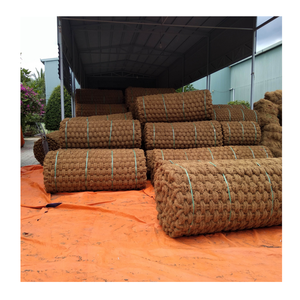 Tapis écologique durable de fibre de coco et tapis fort de fibre de coco pour l'usage extérieur de tapis de décoration et de porte d'hôtel de station de plage - Product Image 3