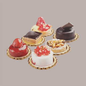 <b>MINI</b> MEDORO Dm15 ALCAS 100 <b>Pcs</b> Round Single Portion Serving Trays <b>Mini</b> <b>Mini</b> Serving Tray - Product Image 2