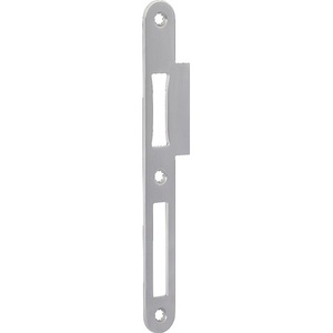 <b>Door</b> <b>Plate</b> Stainless Steel 9000 Series 24x216mm Rounded DIN Left BKS - Product Image 1
