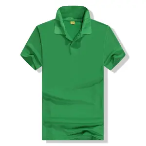 Comfortable Fabric Polo T Shirt Unique Design Polo T Shirt For Men In Green Color 100% Cotton