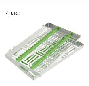 Recién llegado, Instrumentos dentales de ortodoncia, caja quirúrgica de acero inoxidable japonesa multicolor, potencia Manual, incluye curetas - Product Image 1