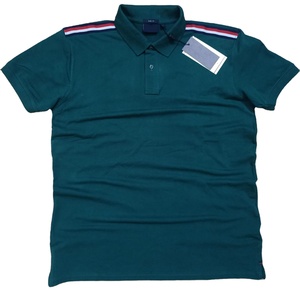 Polo de hombre de Spandex algodón 100 con logotipo personalizado diseño éxito de ventas moda de verano 2023 - Product Image 1