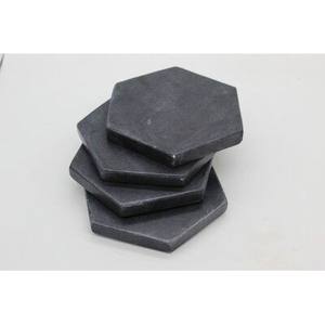 Posavasos de té de mármol Vintage 2025 antiguo oscuro fabricante al por mayor posavasos de té de mármol de mesa hecho a mano de nuevo diseño - Product Image 6