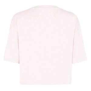 เสื้อยืดครอปสำหรับผู้หญิงผ้าคอตตอนผ้าโพลีเอสเตอร์แห้งเร็ว - Product Image 6