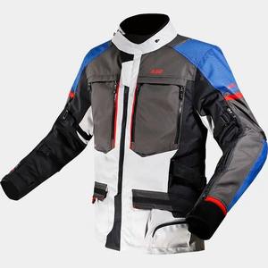 Veste de moto pour homme et femme, grande taille, coupe-vent, imperméable, en cuir, isolation thermique, toutes saisons - Product Image 4