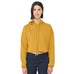 Sudadera Corta con Capucha para Mujer, Sudadera Informal con Estampado, Manga Larga, Sudadera Corta con Capucha - Product Image 3