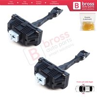 BDP1673-1 قطعتان من مفصلات الباب الأمامي مع مكابح وقوابض تحديد المدى لسيارات كرافتر MK2 و e-Crafter و TGE و e-TGE موديلات 2017 وما بعدها 7C0837249A