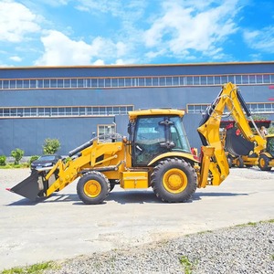 Chargeuse sur pneus diesel jaune avec moteur Perkins 75 kW, capacité de la benne de 1,05 m³, système hydraulique - Product Image 1