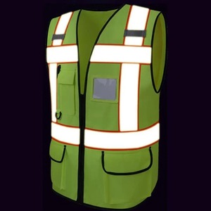 Chaqueta reflectora de protección de chaleco reflectante de seguridad de alta visibilidad para trabajadores de la construcción - Product Image 5