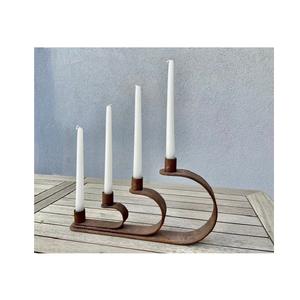 Portavelas artísticos de filigrana metálica hechos a mano para meditación, yoga, spa e iluminación ambiental cálida para el hogar - Product Image 3