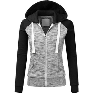 2023 femmes 100% coton pull à capuche manches longues à capuche automne hiver doublure motif impression qualité XS taille prix de gros - Product Image 5