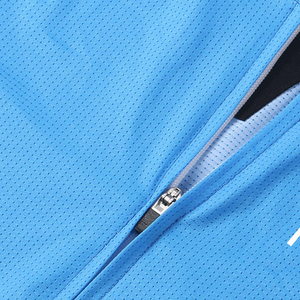 Maillot de cyclisme antibactérien respirant imprimé par sublimation personnalisée à manches courtes pour homme - Product Image 4