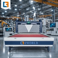 Fourneau de trempage de verre à rayonnement horizontal Eworld EW-F-2436 avec PLC Siemens 768KW