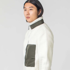 Veste polaire Sherpa Full-Zip-Vêtements d'extérieur ultra doux et pelucheux avec fermeture éclair-Parfait pour le temps froid et les aventures en plein air - Product Image 2