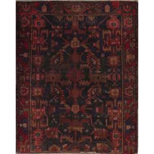 Artisan <b>Crafted</b> <b>Wool</b> Accent Carpet Hand-Knotted Vintage Floral Design Traditional Luxury Decorative Home Interior Rug - Product Image 1