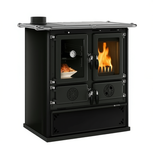 Estufa de Leña de Acero Antracita de 5 Estrellas Nordica 7.9kW ROSETTA SX VST.16 88.5x57.2x84.3cm - Product Image 3