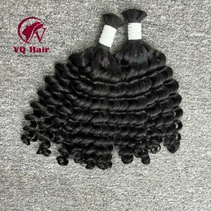 Extensiones de Cabello Humano Virgen Ondulado Vietnamita a Granel para Estilistas, 100% Alineado con la Cutícula, Doble Trama a Máquina, Todos los Colores - Product Image 3