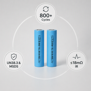 DMEGC INR18650-25P 2500mAh 8C 高放电锂离子电池，适用于电动工具和园林设备 - Product Image 3