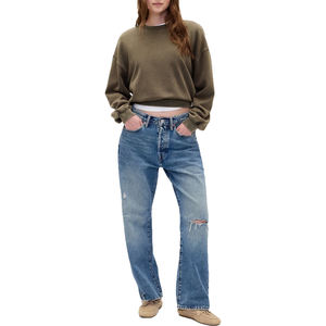 Sweat-shirt surdimensionné en éponge française pour femmes, poids lourd, sweat à capuche imprimé 100% coton, épaule décontractée, unisexe, sweat à capuche avec logo personnalisé - Product Image 4