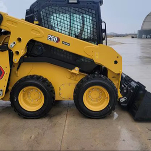 NEW2026 Caterpillar CAT 250 Skid Steer Loader Kubota Engine High Efficiency Gearbox Pump Snow Removal Earthmoving Core - Product Image 3