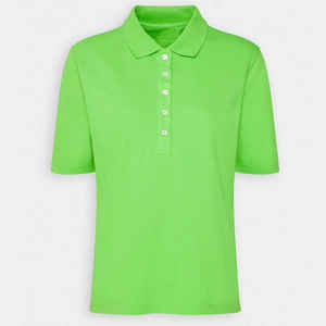 2025 verano Mujer manga corta para Polo camisa transpirable algodón cuello personalizado Formal Jersey ajuste Golf camisa personalizable liso - Product Image 2