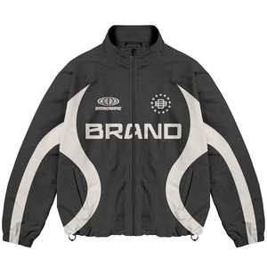 ชุดวอร์มผ้าฟลีซสำหรับผู้ชายเนื้อผ้าฝ้ายกันลมพิมพ์ลายสำหรับฤดูหนาว - Product Image 4