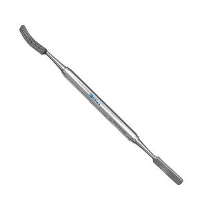 2X lime à os Miller-Colburn 6.2mm extrémités de travail droites et incurvées avec dentelures croisées Main à double extrémité - Product Image 1