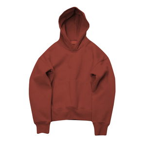 Survêtement Boxy court Nouveau Top Qualité Hommes Rue Sweat À Capuche Vierge Coton Personnalisé French Terry Distressed Hoodie Costumes Lourds - Product Image 1