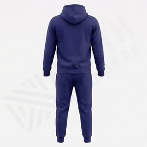 Conjunto Deportivo Premium de Nailon con Cierre, Chándal Holgado de Algodón, Traje Deportivo con Logotipo Personalizado para Hombre, 100% Algodón, Ropa Deportiva para Gimnasio - Product Image 2