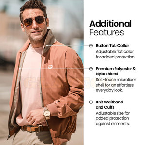 Nouvelle Arrivée : Veste Tendance Homme en Toile Imperméable Écologique avec Logo Frontal – Collection Hot Sale - Product Image 5