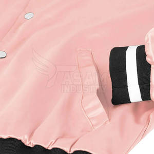 Veste d'hiver en satin de polyester sur mesure en gros 2026 – Vestes en satin pour hommes de bonne qualité à vendre - Product Image 5