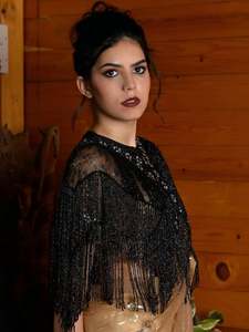 Vestido de manga larga con lentejuelas bordadas a mano para mujer, vestido de mujer islámica modesto, hermoso y elegante - Product Image 4