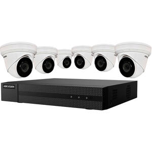 Kit de NVR Hikvision EKI-K82T46 de 8 Canales y 8MP de Alta Calidad con Disco Duro de 2TB y 6 Cámaras de Torreta de Visión Nocturna de 4MP - Product Image 1