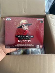 Boîte de boosters scellée One Piece OP13 'Carrying on His Will' Version anglaise en silicone durable pour cadeau - Product Image 1