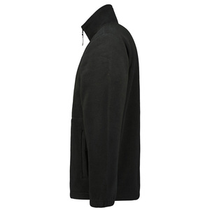 Veste polaire pour homme tendance avec poignets élastiques durables, vêtements d'extérieur d'hiver, respirante, lourde, fermeture éclair, veste pour homme - Product Image 4