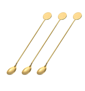 Cuillère à cocktail en laiton Agitateur à cocktail Articles de fête et ustensiles de cuisine Usage quotidien pour produit Offre Spéciale - Product Image 5