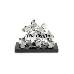 Porte-papier de soie en aluminium et en marbre Porte-mouchoir de conception avantageuse pour la vaisselle de mariage et de fête - Product Image 2