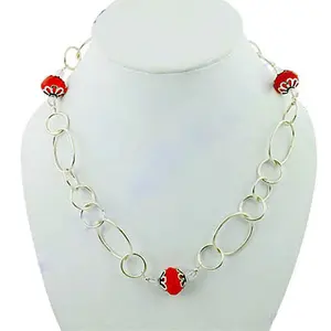 สร้อยคอประดับมุกแบบศาสนาสำหรับผู้หญิง สร้อยคอแฟชั่นสแตนเลส - Product Image 1