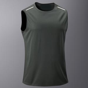 Hombres Fitness Deportes Chaleco con capucha Tank Tops Hombres Custom Elasticidad Plain Fitness Gym Tank Tops para hombres - Product Image 3