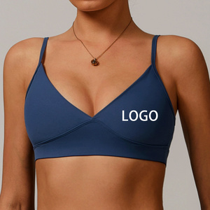 ชุดออกกำลังกายโยคะฟิตเนสผู้หญิง คอวี ระบายอากาศ น้ำหนักเบา คุณภาพสูง ปรับแต่งได้ ขายส่ง รองรับระดับกลาง - Product Image 1