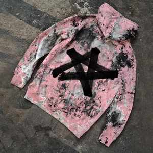 380 500 Gsm algodón en blanco liso de lujo recortado Sudadera con capucha pulóver hombres personalizado Oversize Streetwear Heavyweight hombres sudaderas con capucha sudaderas - Product Image 4