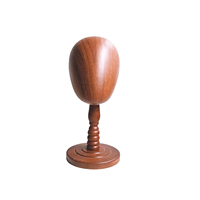 Soporte de Madera para Exhibir y Guardar Sombreros y Gorras, Organizador de Sombreros de Madera para el Hogar
