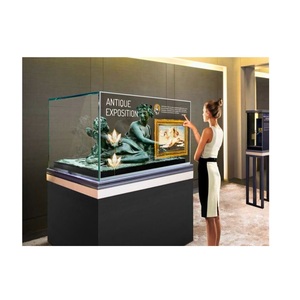 Pantalla Táctil LCD Transparente 3D de 55 Pulgadas de Alta Estabilidad y Larga Vida Útil con Ranura OPS para Reproducción Multimedia Fácil - Product Image 1